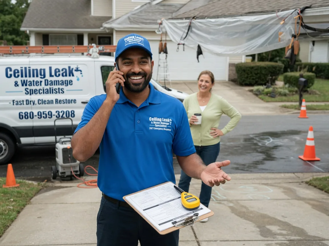 Ceiling Leak Cleanup North Stratford, NH FAQs